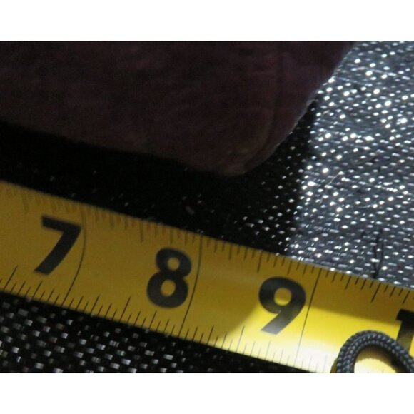 See By Chloe Purple & Silver Italian Leather Crossbody Handbag concealed pocket - Picture 13 of 14